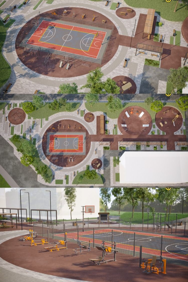 sports courts